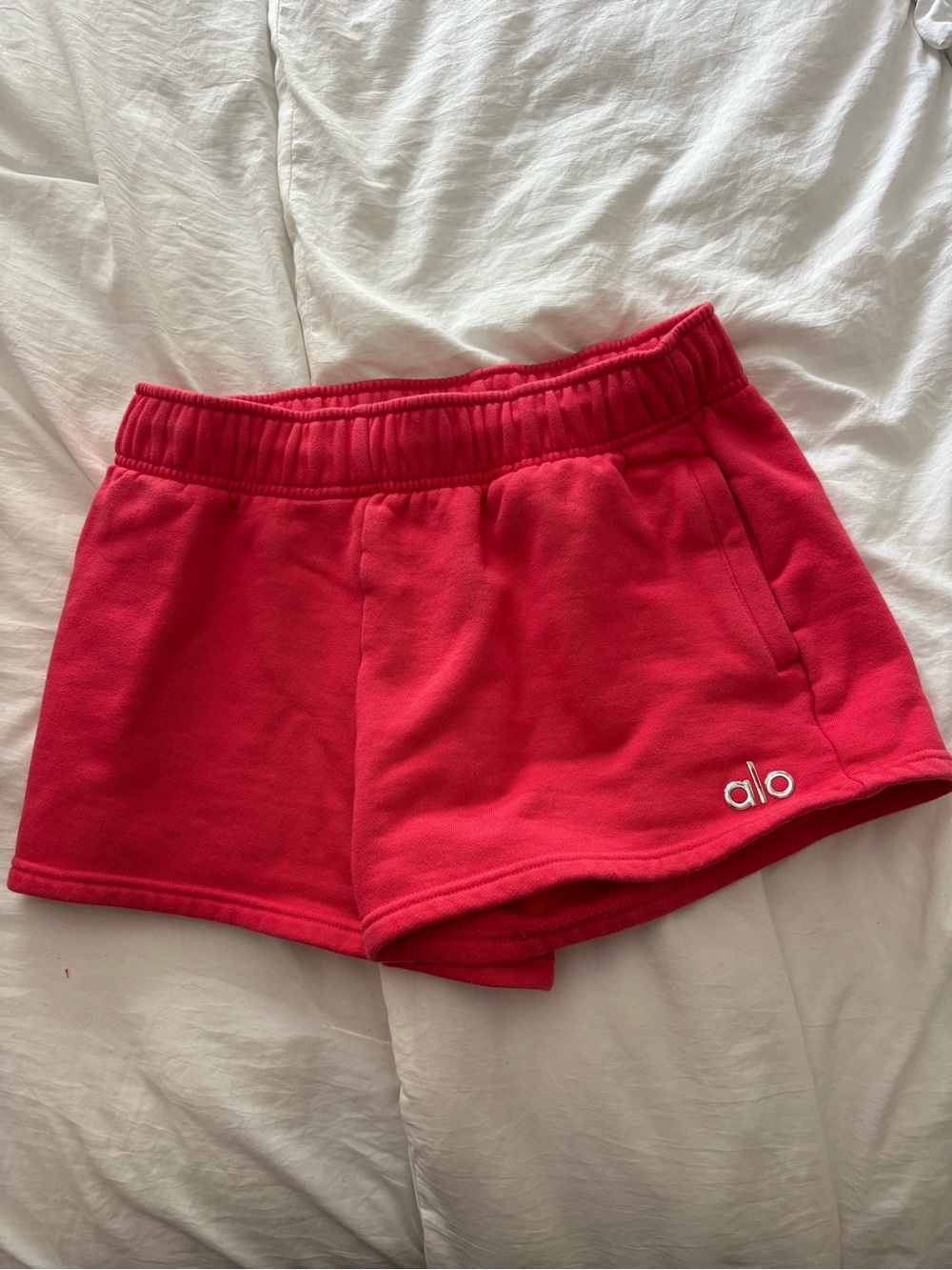ALO Yoga red lounge Shorts